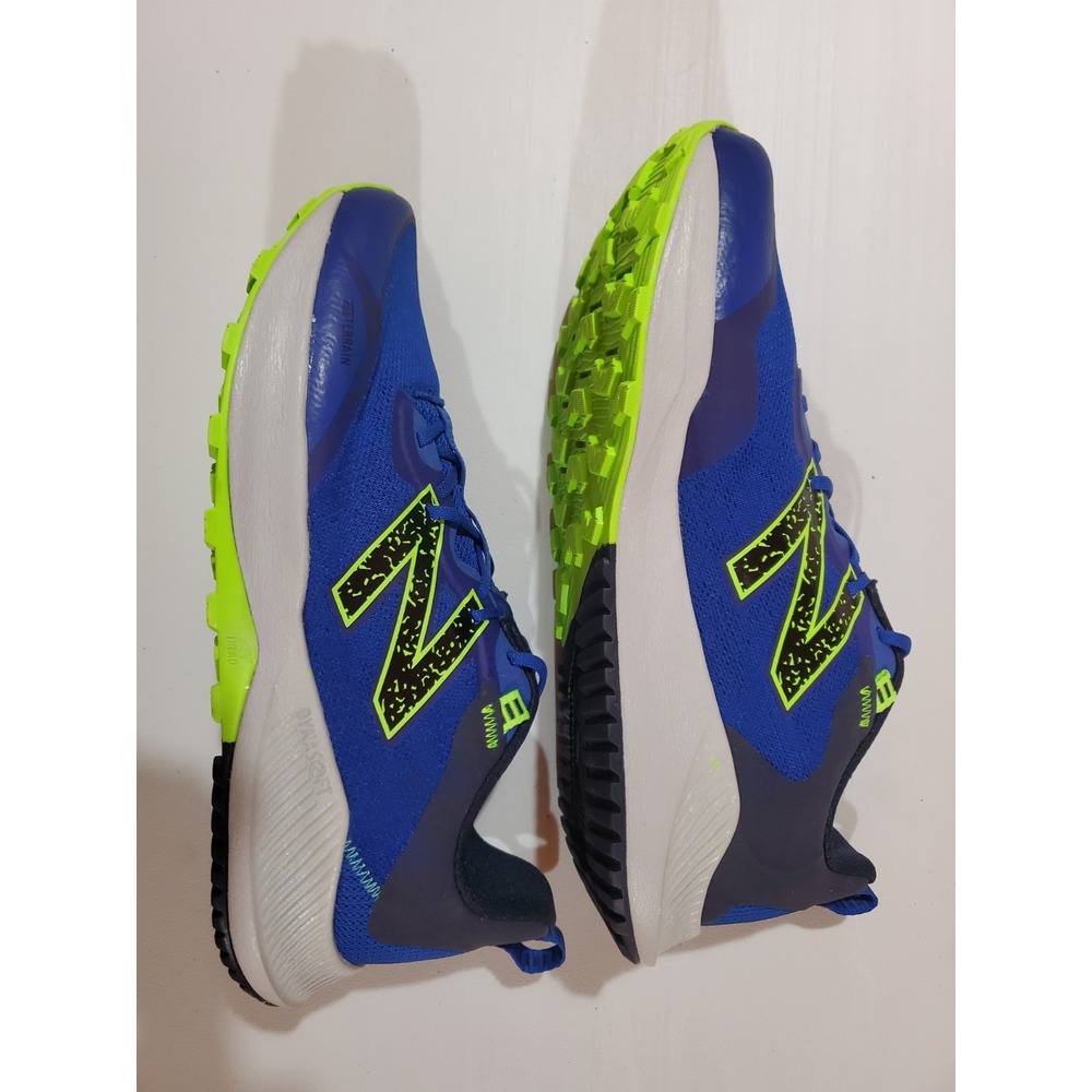 New Balance Nitrel v4 Trail Running Shoes Blue Lime Green YPNTRLL Mens 7 US